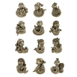 GAEM Магнит "Змея", 1L4,5 W2 H5,5 см, 12в.