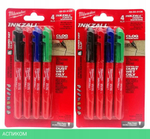 Текстовыделитель строительный Milwaukee Inkzall 24шт черный (4932492096)