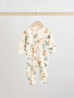 Комбинезон / Слип для малышей Next F35-914, 4 шт., Серый, Молочный