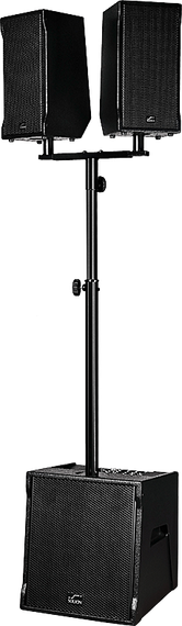 Solton Lucky MiX System - Комплект: 
Активный сабвуфер Lucky MiX SUB 12&quot; - 300 Вт (RMS); Макс.*: 50