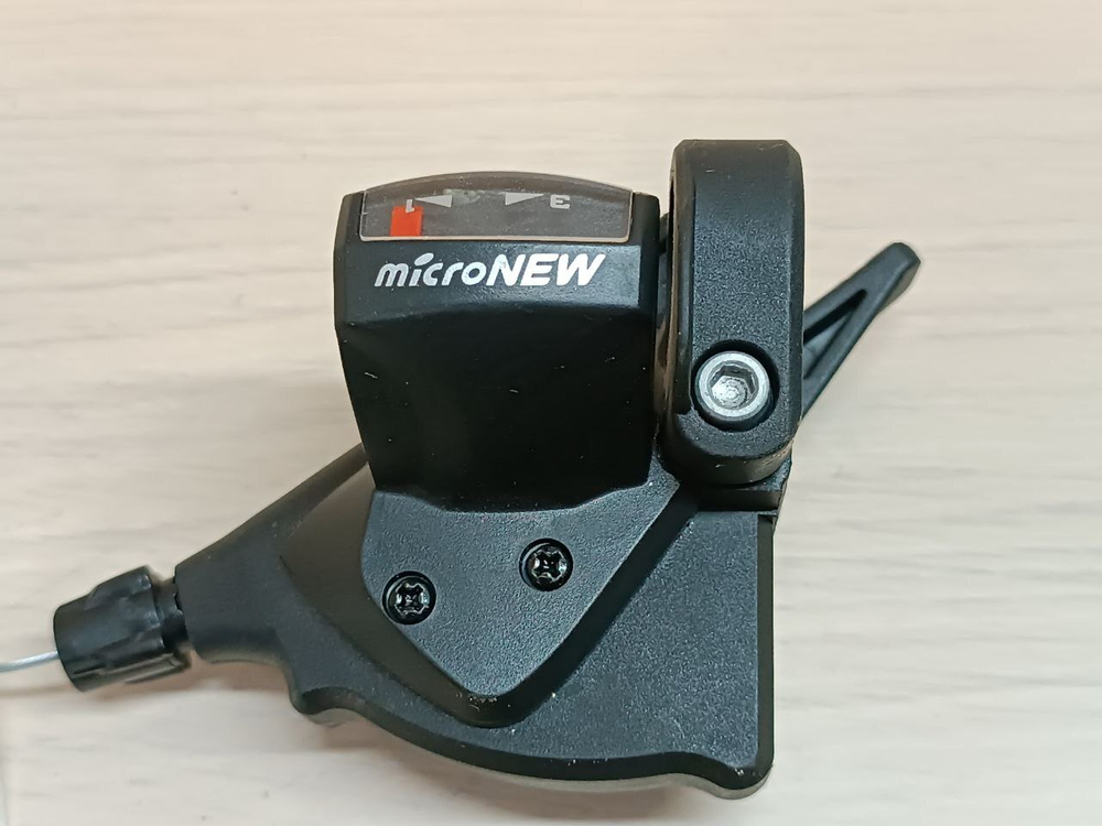 Манетка для велосипеда Micronew 3 (левая) ma032