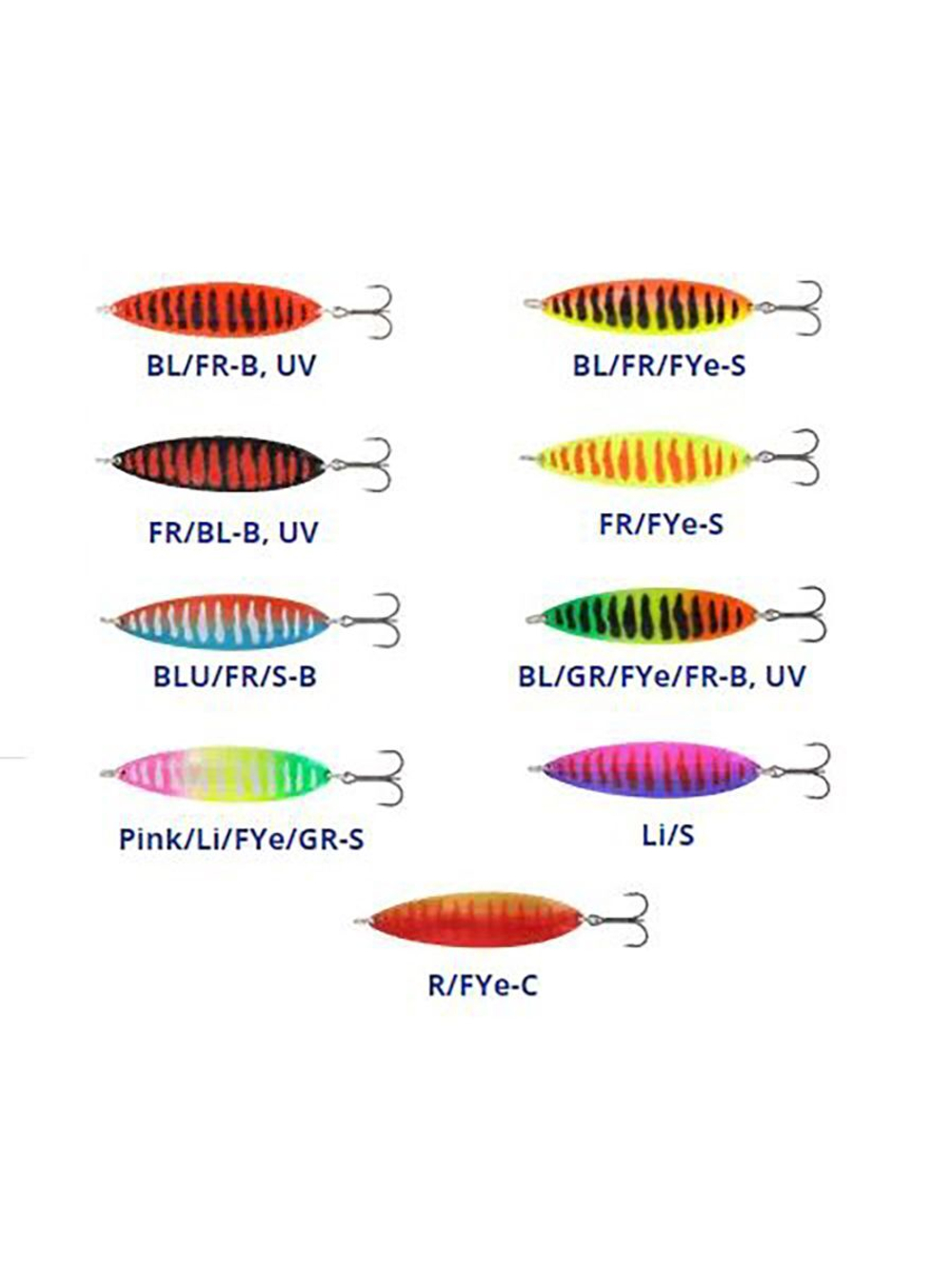 Блесна для рыбалки Vuono 75 мм колебалка 25 г