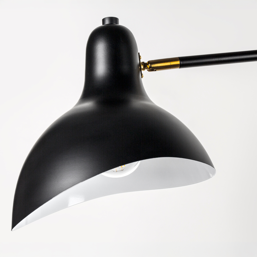 765647 Бра LOFT 1х20W E27 ЧЕРНЫЙ IP20