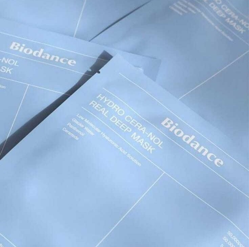 Biodance Гидрогелевая маска восстанавливающая с пантенолом и керамидами, 34 гр