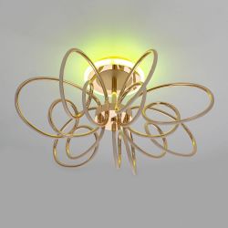 Citilux SALMA SMART CL224A172 RGB LED Умная люстра Золото