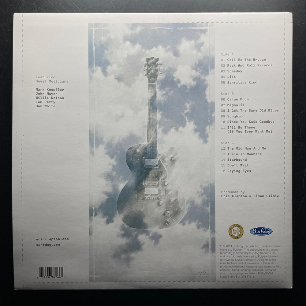 Eric Clapton & Friends ‎– The Breeze - An Appreciation Of JJ Cale 2LP (Европа 2014г.)
