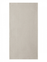 Полотенце кухонное DeNASTIA вафля однотон 320gsm 35x70, хлопок, серый