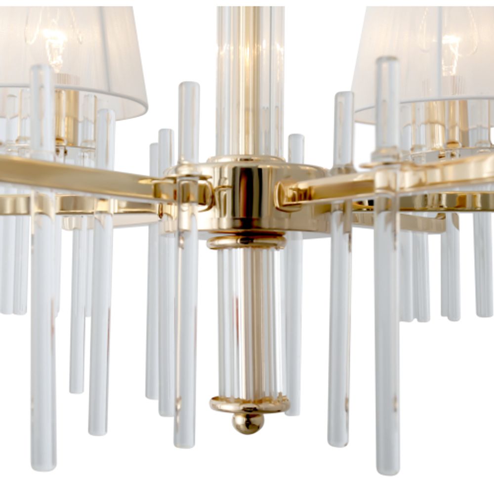 Люстра Rivoli Lilith 1039-306 6 х Е14 40 Вт хрусталь | Rivoli