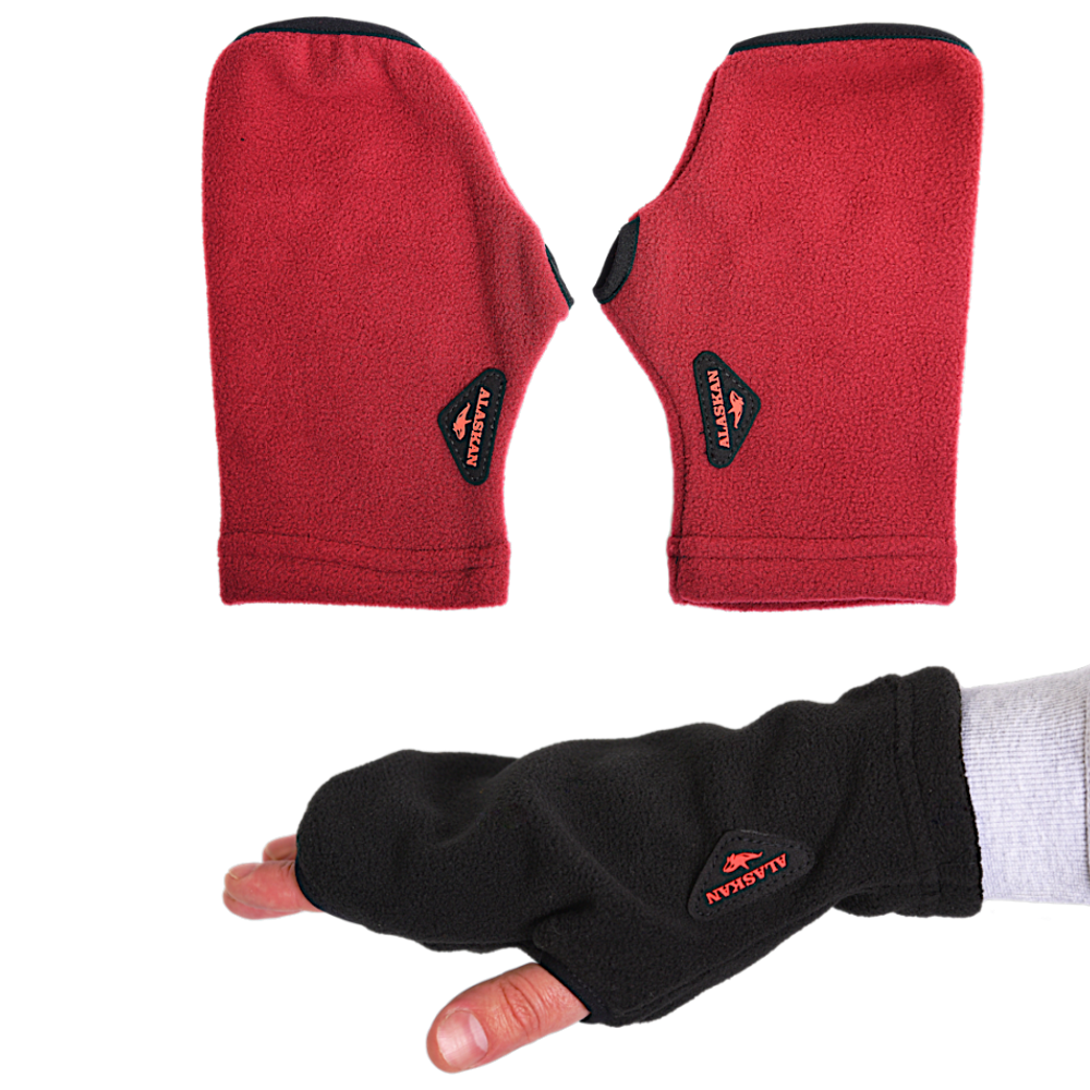 Варежки Alaskan ASMC-XL Small Mittens Бордовые