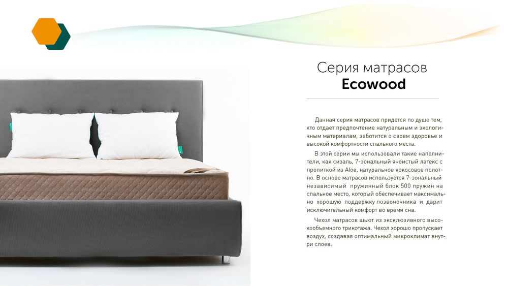 Матрас Ecowood Sisal