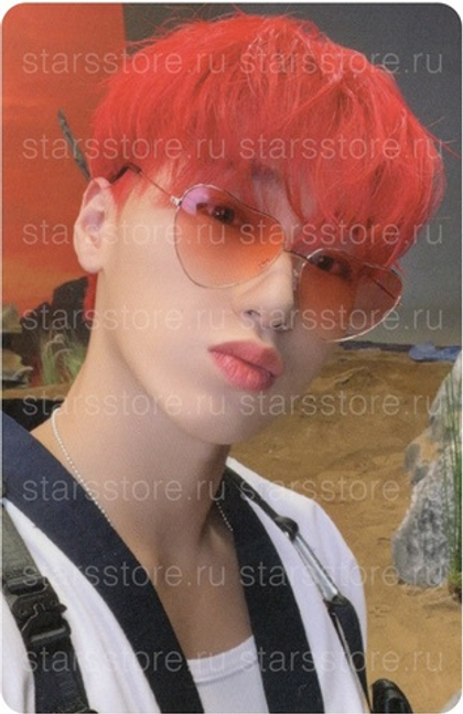 Фотокарта San ATEEZ - THE WORLD EP.FIN : WILL (Apple Music)