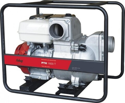 Мотопомпа бензиновая FUBAG PTH 1600 T для грязной воды 646268