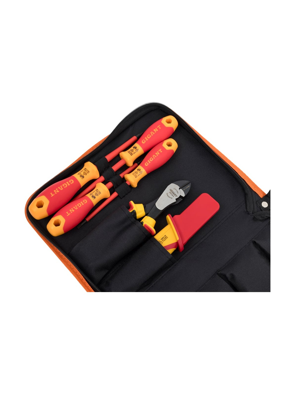 Набор электромонтажного инструмента Gigant VDE 1000В, 10 инструментов GT-10