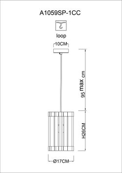 Подвесной светильник Arte Lamp