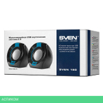 Акустика Sven 150 черный/синий (SV-013509)