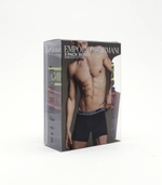 Трусики-боксеры 3шт. Emporio Armani - черный(111473 3F717)