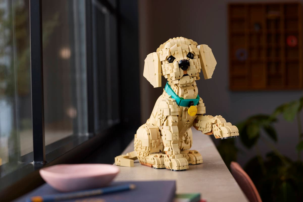 Конструктор LEGO Icons 11384 Golden Retriever Puppy
