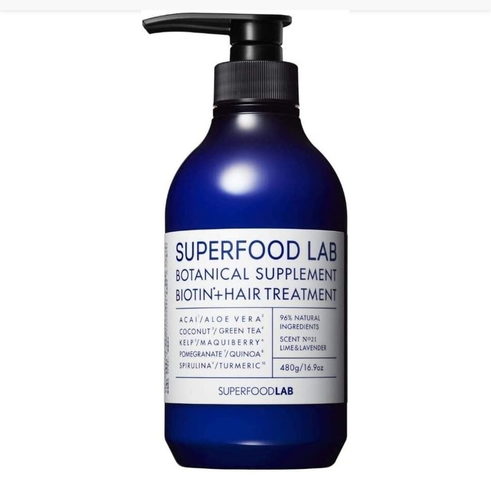 Superfood LAB Biotin&Sculp Treatment - кондиционер с биотином и натуральными растительными экстрактами