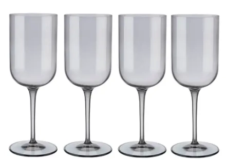 Blomus Набор из 4 бокалов для красного вина Fuum Smoke 400 мл