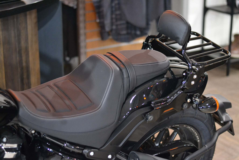 Fat Bob 114 (Fxfbs), Softail, Harley-Davidson 2020 Vivid Black customized