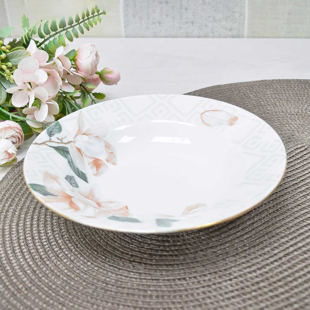 Тарелка 200мм глубокая форма Идиллия Адель