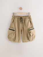 Шорты карго для мальчика Next AC6-422, Песочный