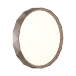 7637/AL BASICA SN 169 Светильник пластик/корич. под дер. LED 18Вт 4000K D295 IP43 ZIF WOOD