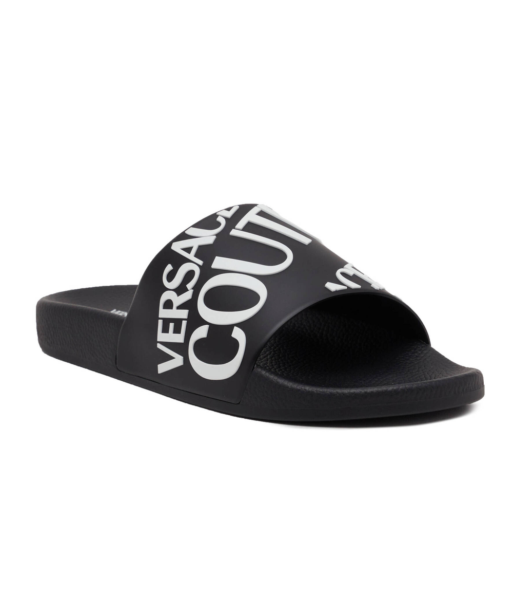 Шлепанцы Versace Jeans Couture - черный(75YA3SQ171352)