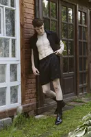 Атласные шорты 