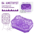 Мастурбатор-стимулятор Tenga Uni Amethyst 5,8 см, 2-в-1
