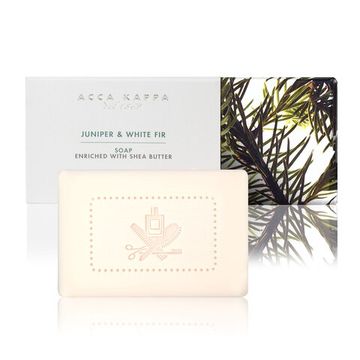 Мыло туалетное твердое Acca Kappa, Juniper & White Fir, 150 гр