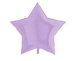 Г 36" Звезда Макарунс Сиреневый 90 см.
