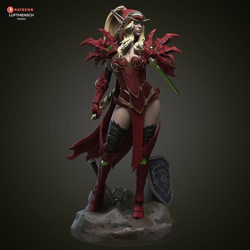 Фигурка Валира Сангвинар варкрафт Valeera Sanguinar warcraft