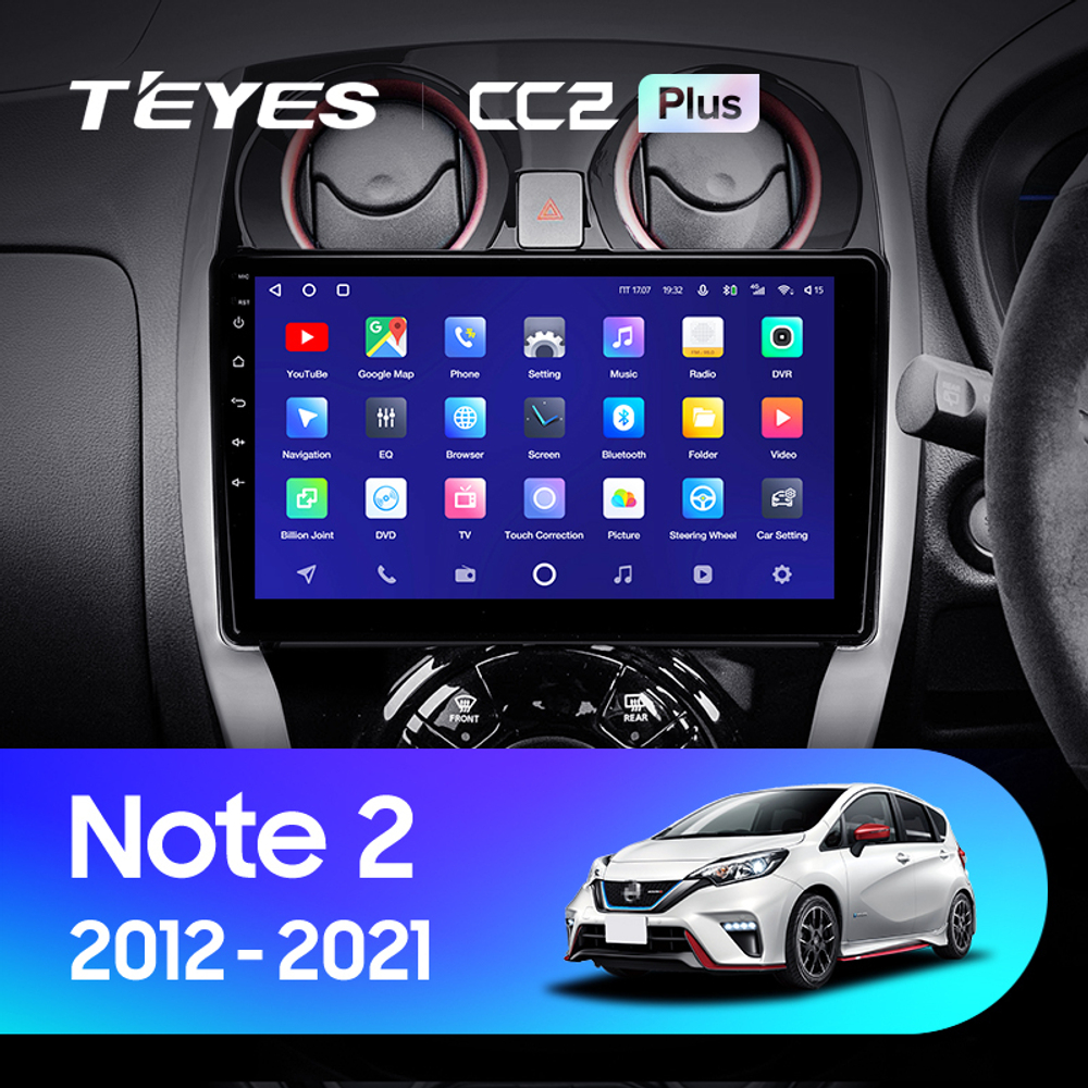 Teyes CC2 Plus 10" для Nissan Note 2012-2021