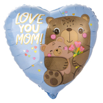 Шар Фольгированный Мишки Мама и малыш (Ассорти)