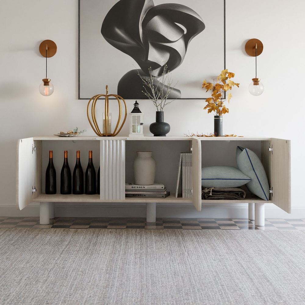 Тумба под телевизор 150 см Ола 3 двери