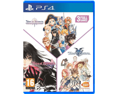Tales of Zesteria + Tales of Berseria + Tales of Vesperia: Definitive Edition (PS4) NEW