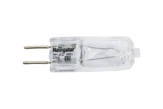 Лампа галогенная Navigator 220V JD GU6.35 35W 13975