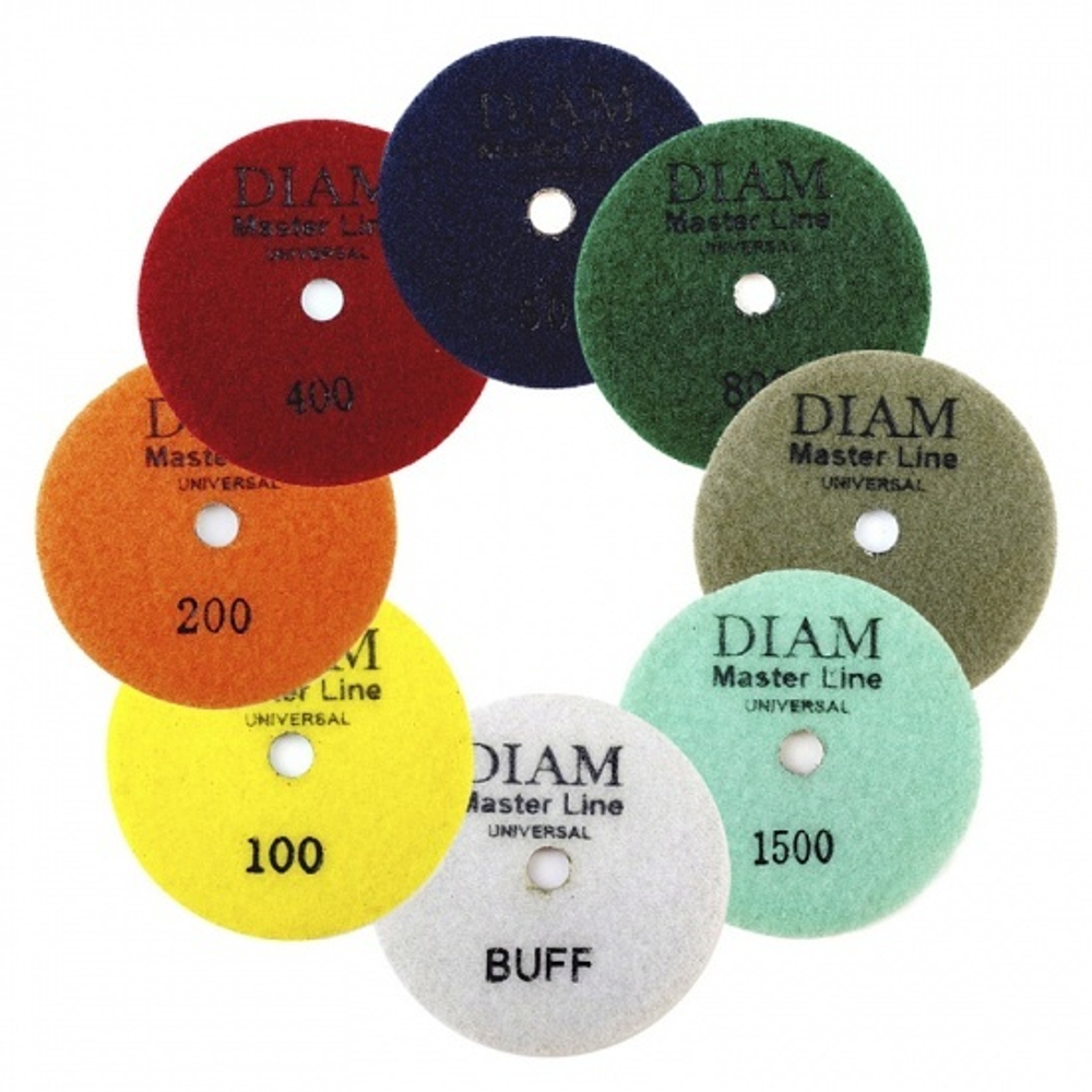 Алмазный гибкий шлифовальный круг DIAM MasterLine Universal 100*2,5 №50 000623