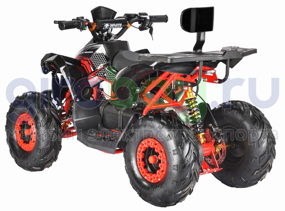 Электроквадроцикл WHITE SIBERIA SNEG R 1500w (48V/12Ah 0.15) 0.2 фото 9 фото №11