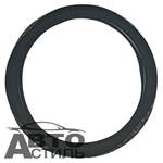 Оплетка на руль круглая Coolpart DIAMOND D12  (38*38) к/з черн/цветной СТРАЗЫ D12 BL-CL