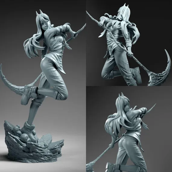 Power with scythe - Chainsaw Man