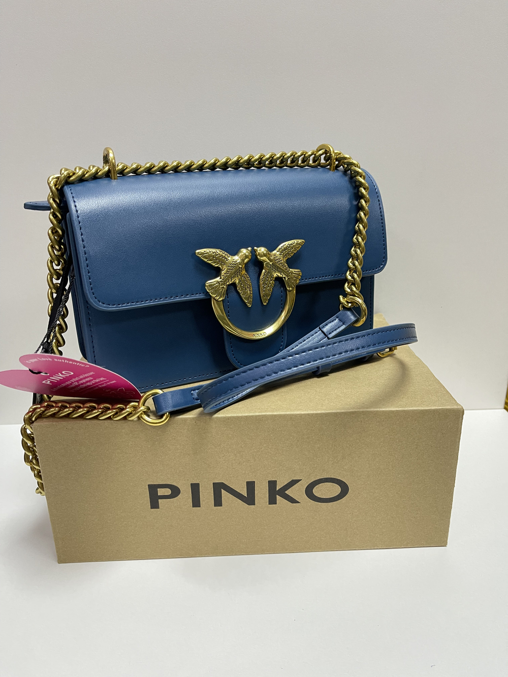 Сумка Pinko синяя