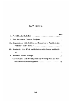 Friedrich Schlegel's relations with Reichardt and his contributions to "Deutschland" | Samuel Paul Capen