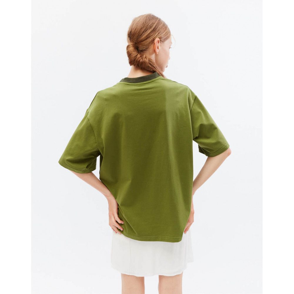 Футболка БИЧ Волан зеленая