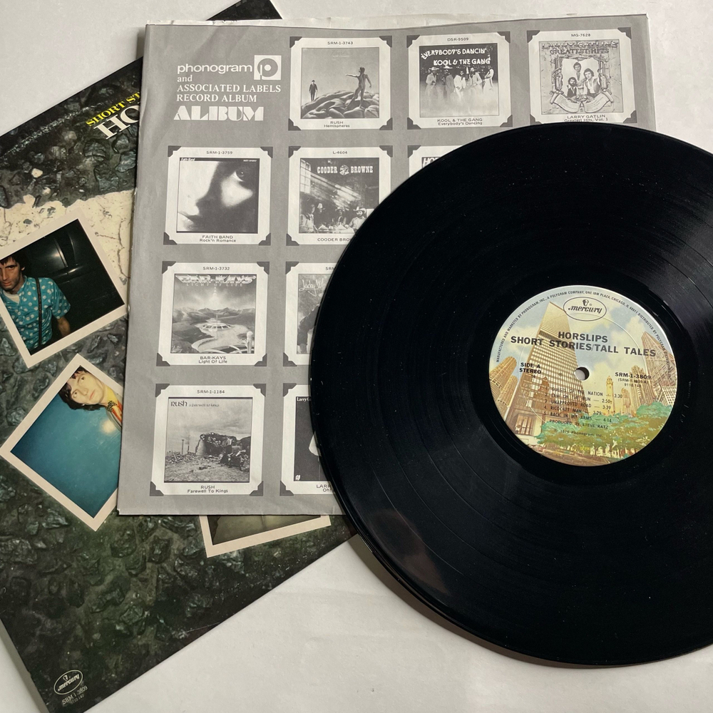 Винтажная виниловая пластинка LP Horslips Short Stories, Tall Tales (США 1979)