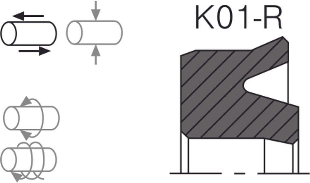 Уплотнение поршня K01-R аналог аксиос Aksios