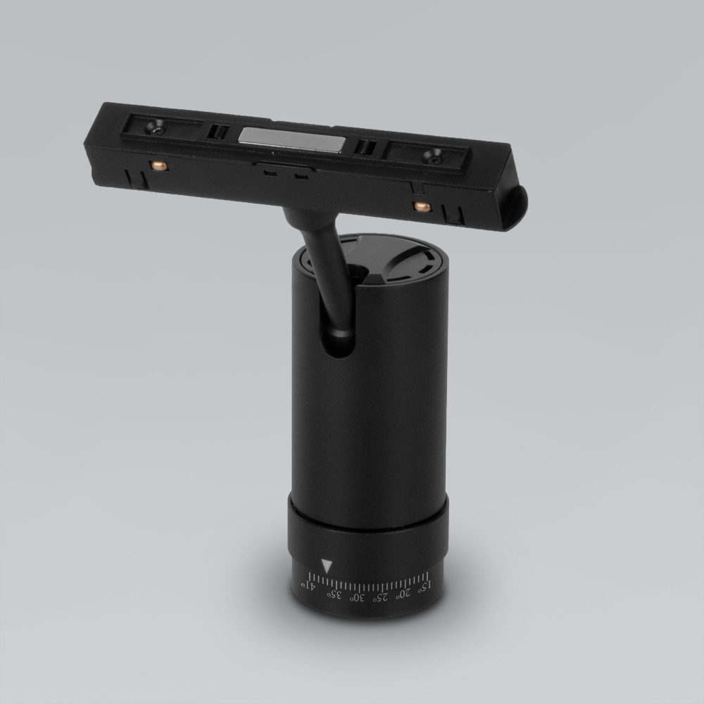 Slim Magnetic Трековый поворотный светильник 12W 4200K Modify черный 85042/01