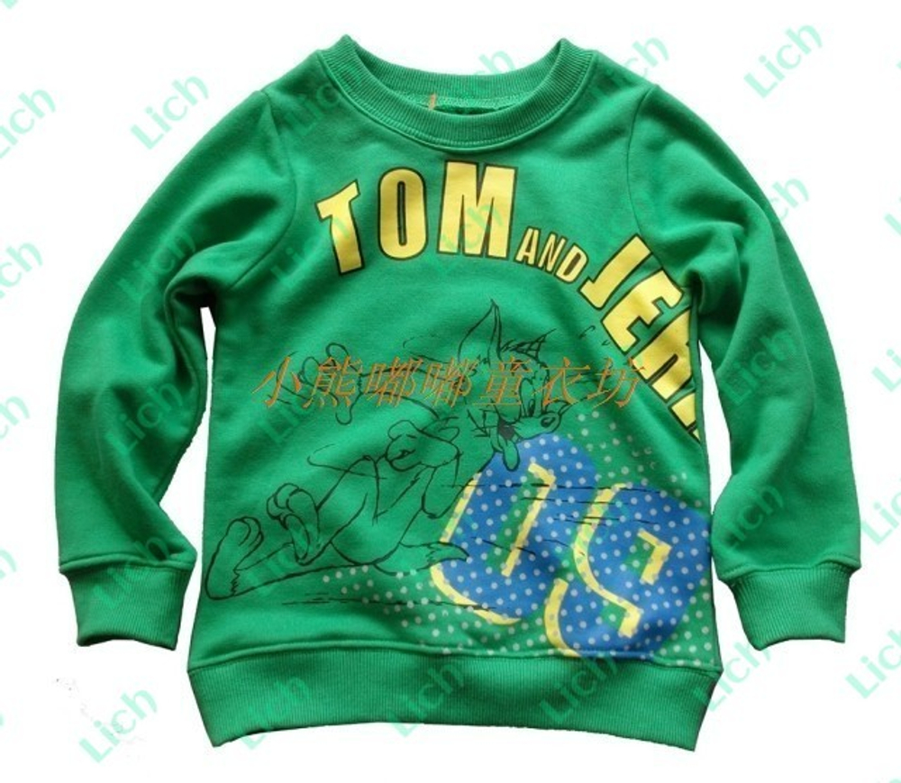 Толстовка с принтом Tома и Джерри