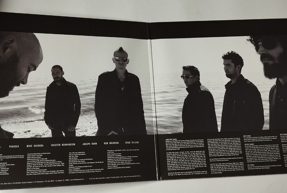 Винтажная виниловая пластинка LP Linkin Park Minutes To Midnight (EU 2020)